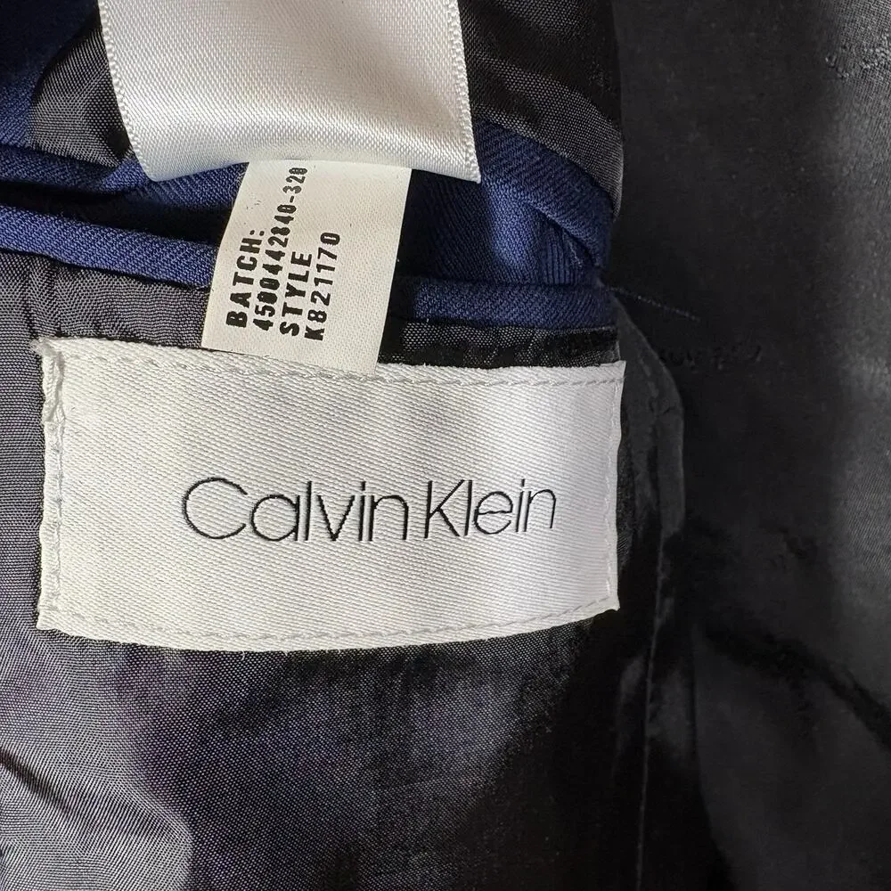 Calvin Klein Blue Infinite Stretch Blazer, Sports Jacket Boy’s Size 14 NEW
